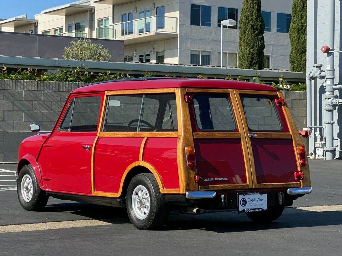 1967 morris mini woody traveller