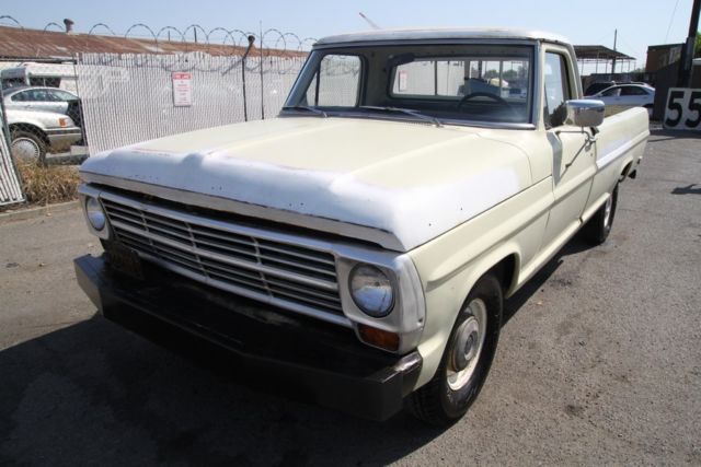 1969 ford f100 manual 6 cylinder no reserve