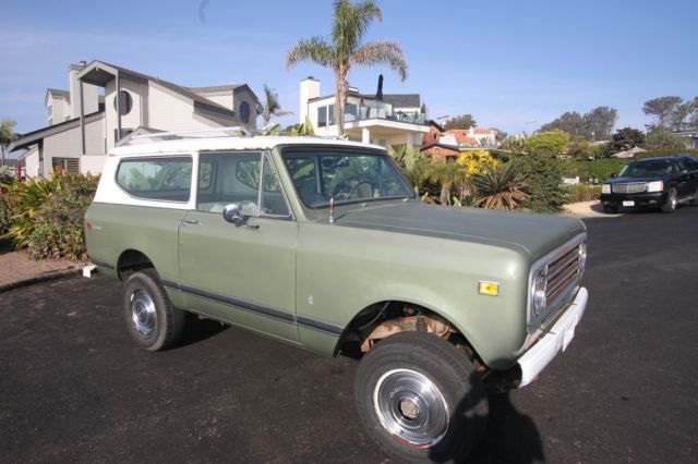 1972 international scout ii 4 wheel drive runs great turn key driver