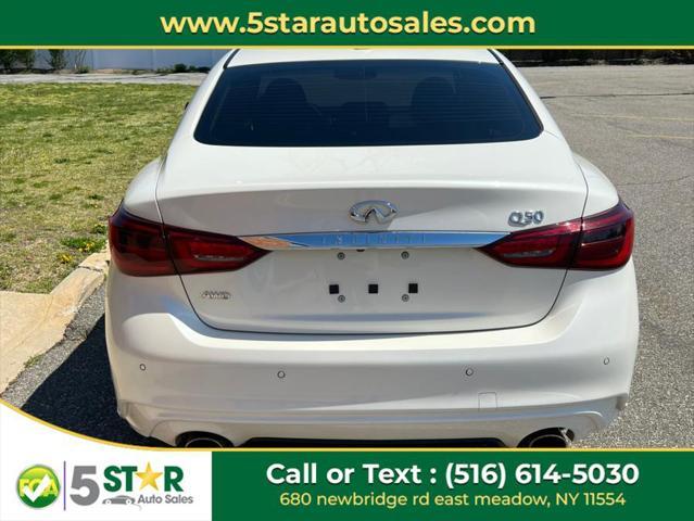 2021 infiniti q50 3.0t luxe