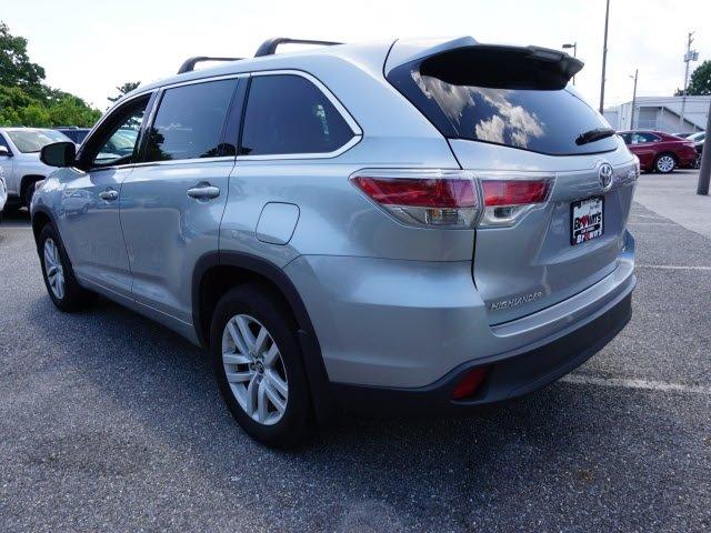 certified 2016 toyota highlander awd le v6 glen burnie, md 21061 for sale in glen burnie, maryland