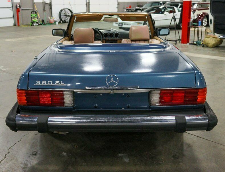 1982 mercedes-benz 380sl 80000 miles blue 3.8l v8 automatic