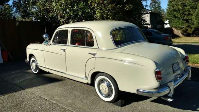 classic 1959 mercedes benz 220s ponton