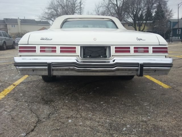 all original 1975 chevrolet caprice convertible