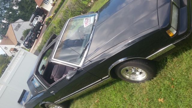 1987 chevrolet monte carlo ls coupe with t-tops