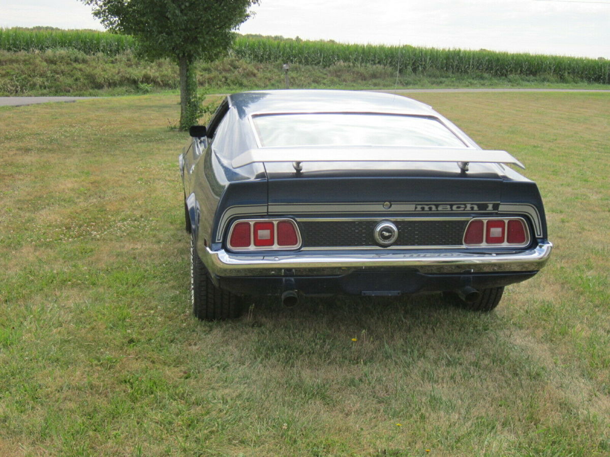 1973 ford mustang mach 1 fastback 5.8v
