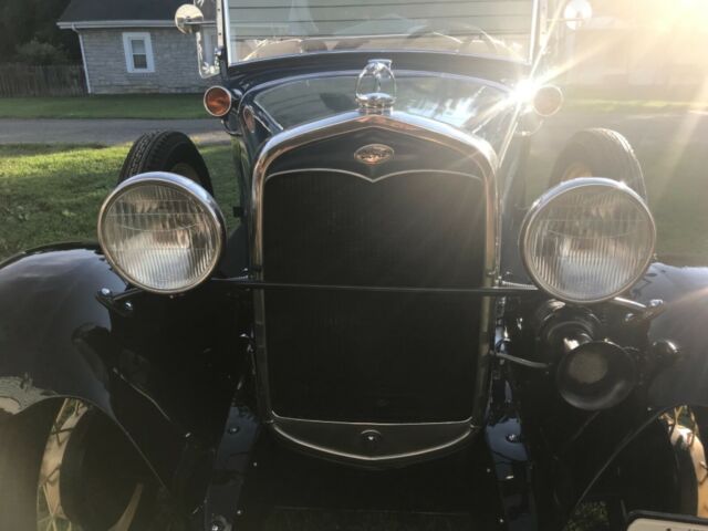 1931 ford model a deluxe dual side mount roadster 40b