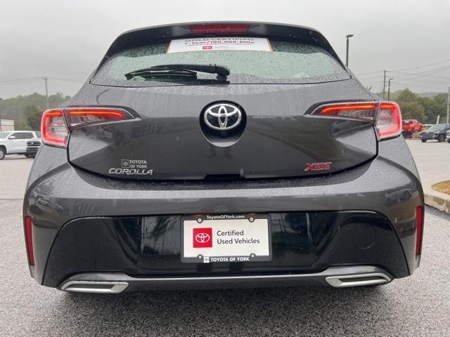 2021 toyota corolla hatchback xse