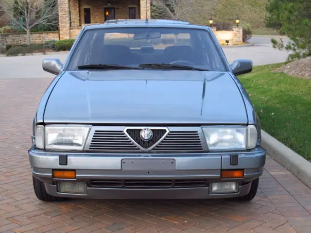 1988 alfa romeo milano 3.0l verde rwd, 1 of 800 made, rare italian car