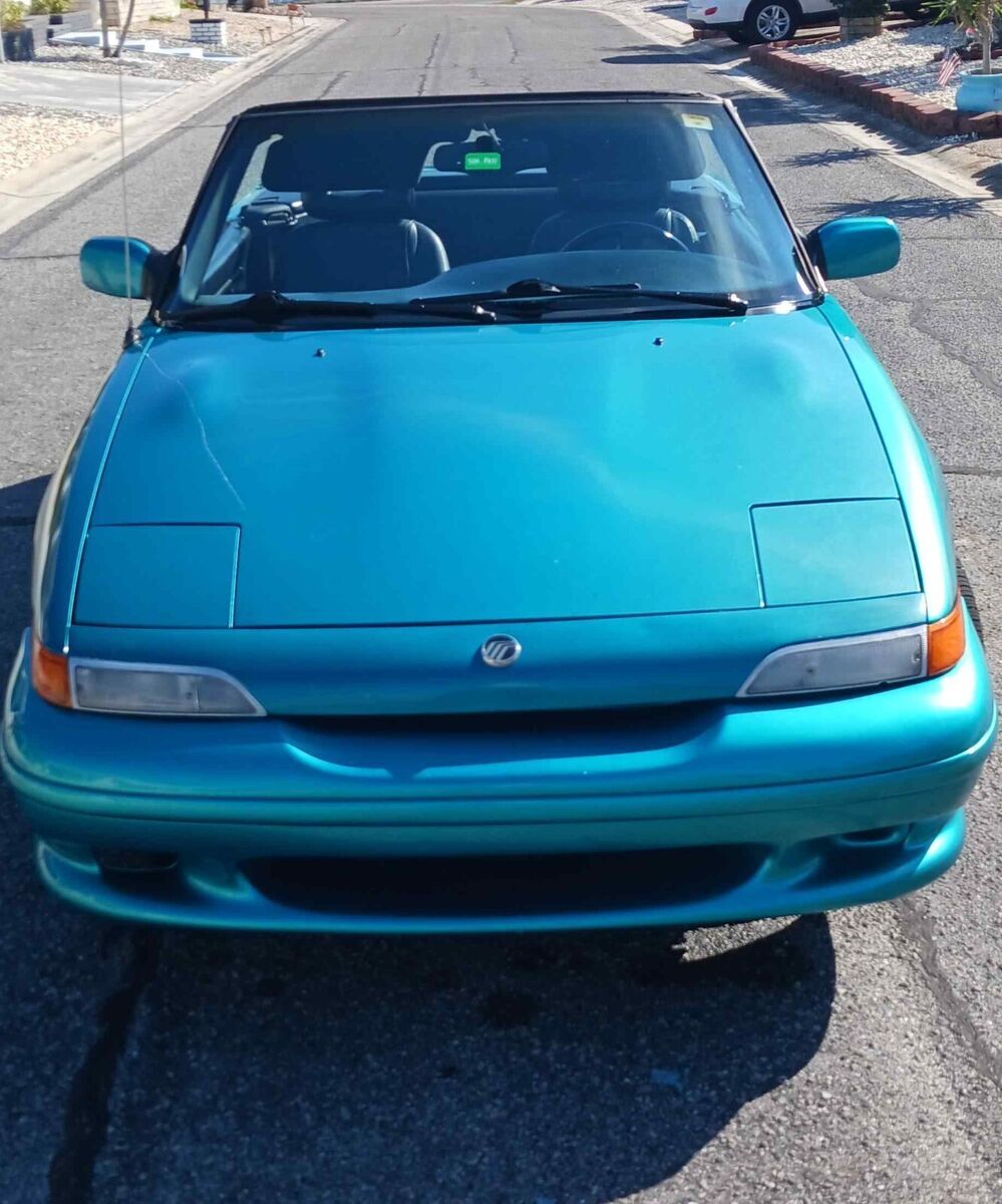 1994 mercury capri with a hard top included. 1.6l engine