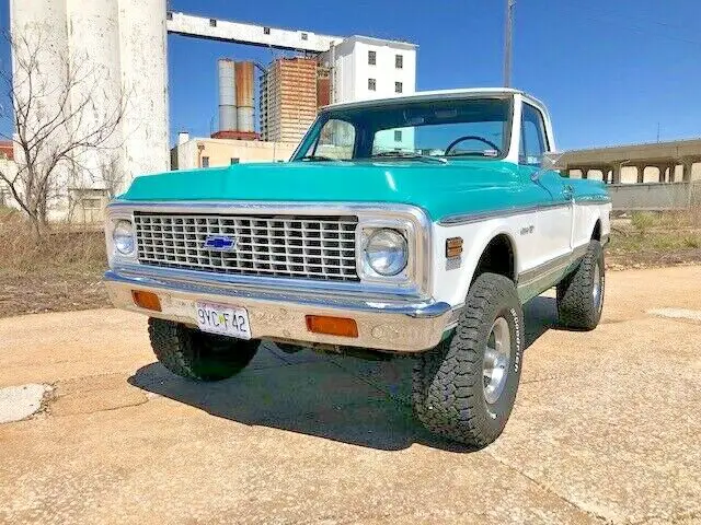 1971 chevrolet k10 4x4 short wide bed - ls powered