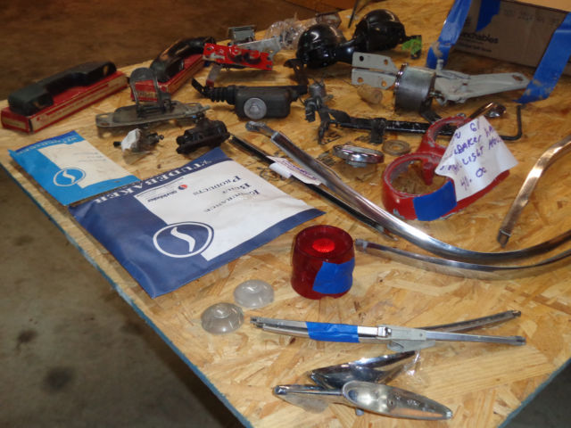 studebaker big lot of parts nos and used