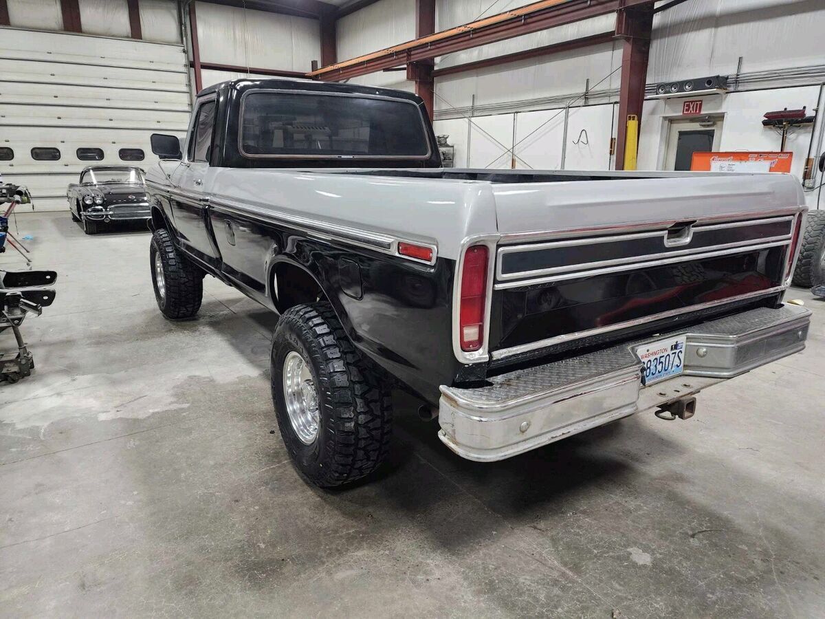1978 ford f250 pickup black 4wd manual ranger