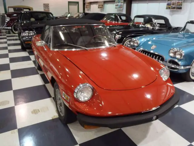 1975 alfa romeo spider efi model