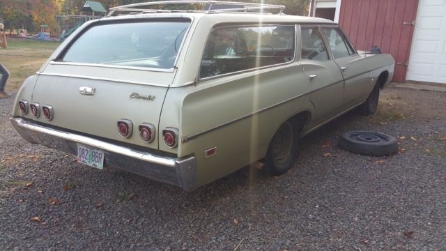 impala wagon numbers matching 396 1 owner protecto-plate 144k miles