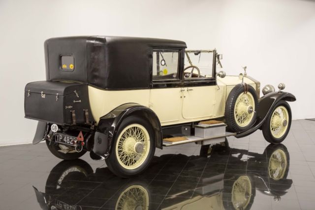 1926 rolls royce phantom i sedanca de ville by barker