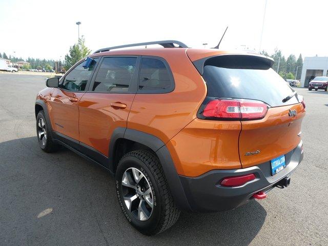 certified 2015 jeep cherokee 4wd trailhawk spokane, wa 99218 for sale in spokane, washington