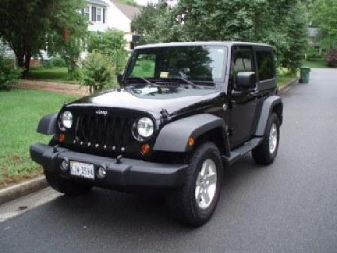 obo 2008 jeep wrangler, 4wd, hard and soft tops in richmond, va