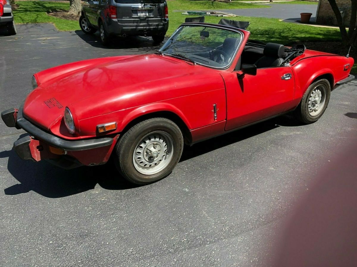 1979 convertible british sports car