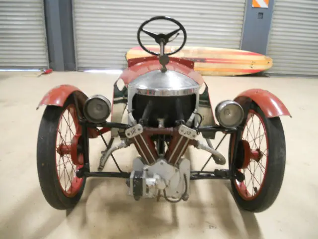 1937 morgan 3 antique pedal car, all metal, extemely rare and old