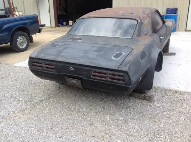 1969 pontiac firebird hardtop project camaro clone