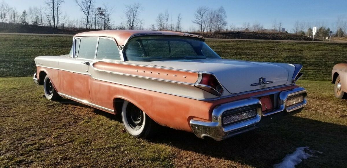 1957 mercury monterey 2 door post