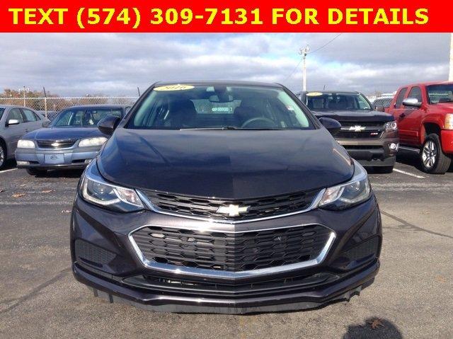 used 2016 chevrolet cruze lt sedan mishawaka, in 46545 for sale in mishawaka, indiana