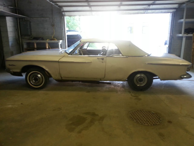 1962 plymouth sport fury convertible 361cid golden commando power - no reserve!!