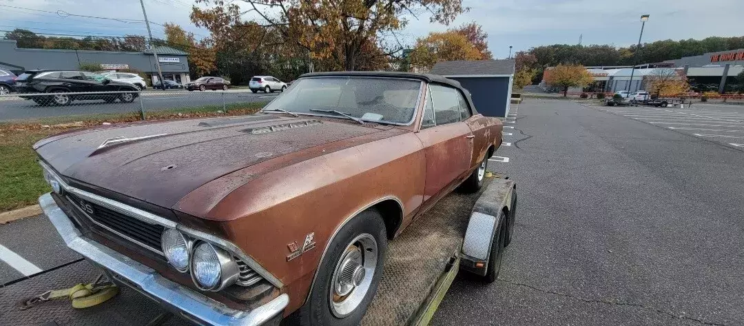 1966 chevrolet chevelle ss convertible red super sport 427
