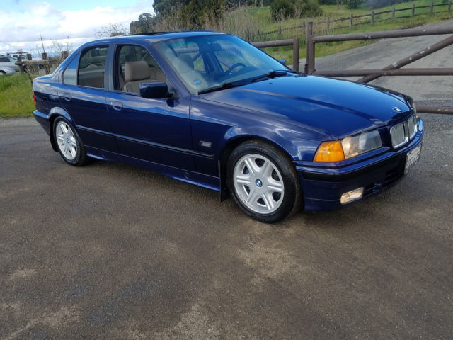unique 1992 dinan stage 2 bmw 325i e36 sedan! one-owner calif. e36 w/106k miles!