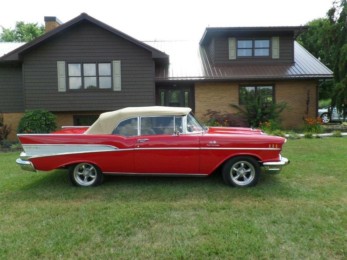 1957 chevrolet convertible belair