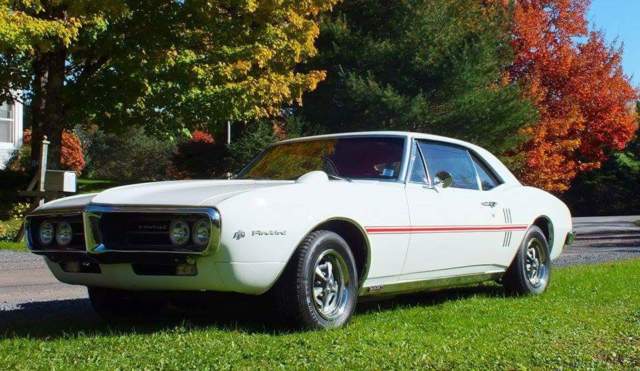 1967 firebird sprint 3.8l inline 6 4bbl 82000 original miles