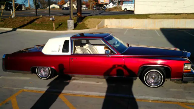1984 cadillac fleetwood brougham coupe 2-door 4.1l classic lowrider