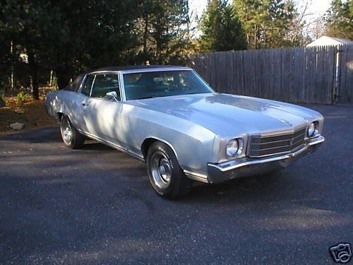 70 monte 1 of 839 factory 4 spds built l-48 # matching build sheet 25,817 mile's