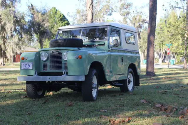 1962 land rover series 2a 88" swb, iia, pre defender