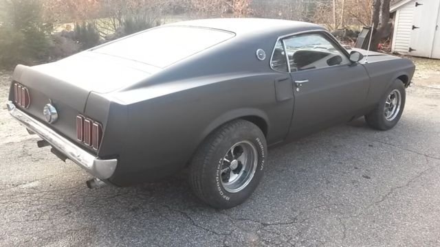1969 mustang fastback m code 351 v8 automatic transmission 4 barrel carb driver