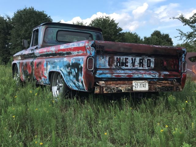 1962 chevrolet c10 killer patina clear title runs great! static drop 22's look!!