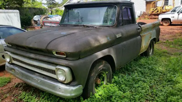 1965 chevrolet c10 swb fleet side big window pickup truck project