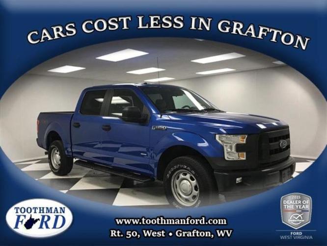 2015 ford f-150 xl 4x4 xl 4dr supercrew 5.5 ft. sb for sale in grafton, west virginia