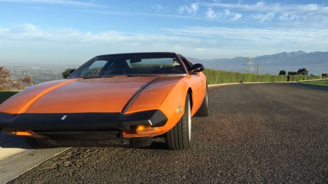 1973 detomaso pantera orange 383 stroker