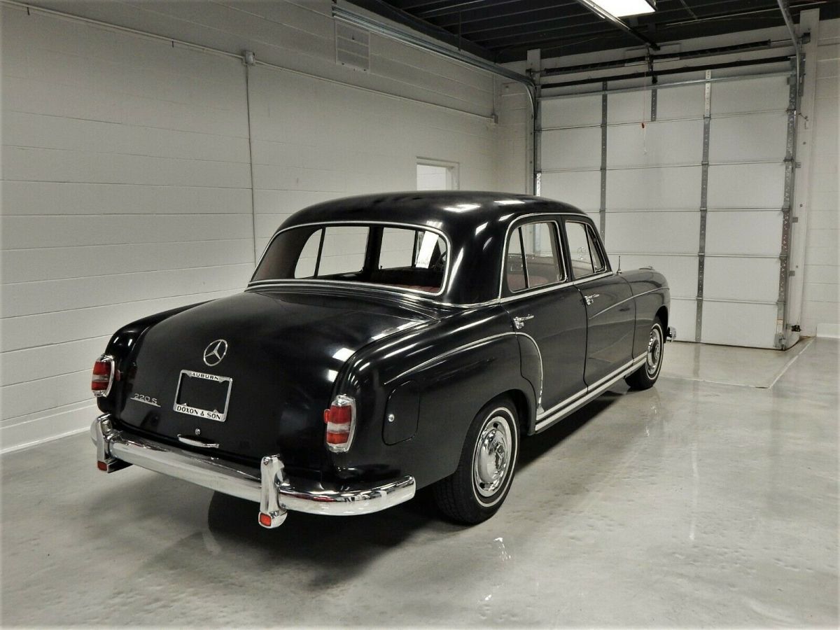1960 mercedes-benz 220s sedan - only 93000 original miles