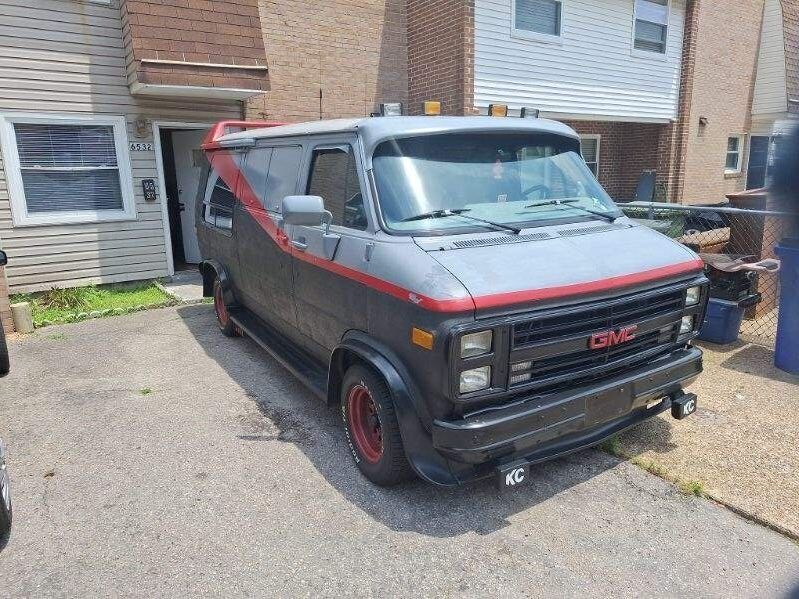 1987 gmc sport van