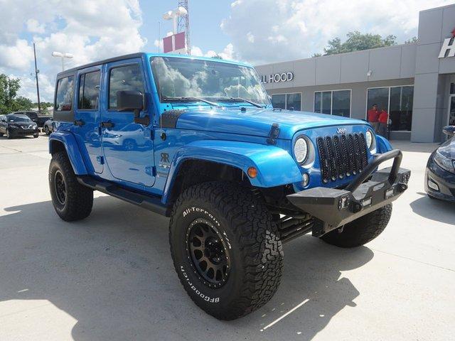 used 2016 jeep wrangler 4wd unlimited sahara hammond, la 70401 for sale in hammond, louisiana