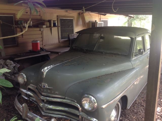 clean 1950 plymouth