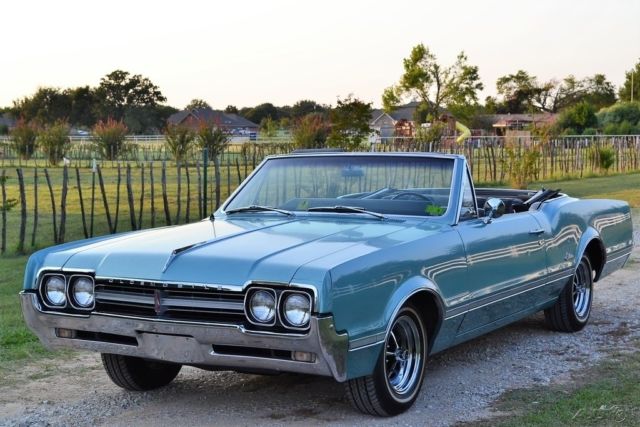 1966 oldsmobile cutlass f-85 convertible, super survivor, documented, must see