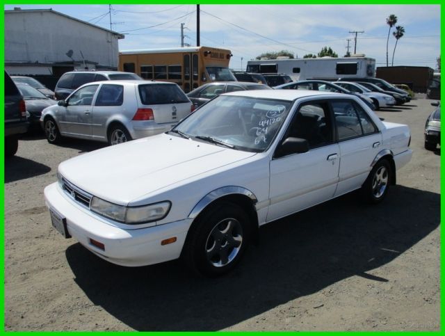 1992 nissan stanza xe used 2.4l i4 12v manual sedan no reserve