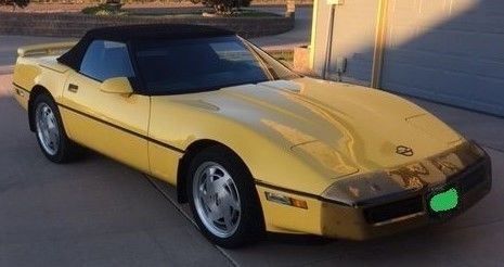 1988 chevrolet corvette convertible