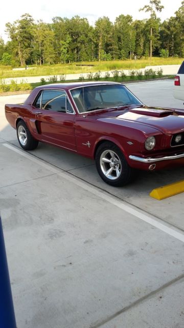 1966 mustang "c" code coupe