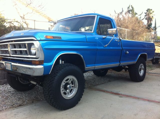 1971 ford f250 diesel one of a kind