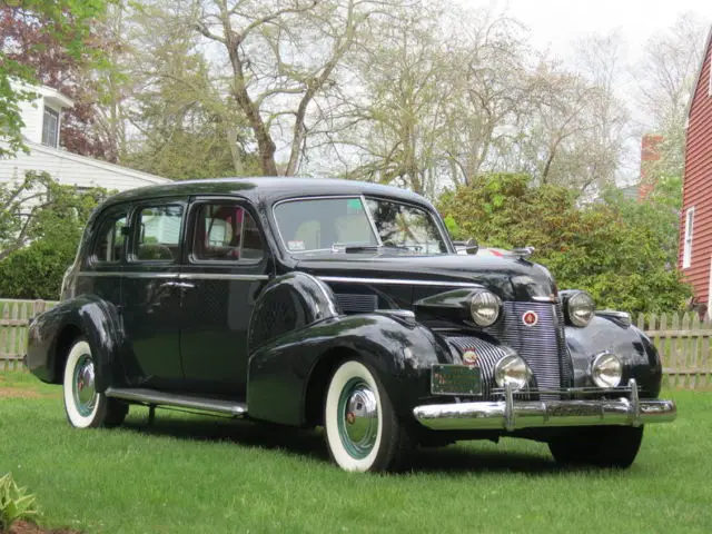1939 green limo great condition restored drives perfect award winner